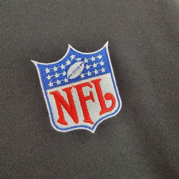 NFL Football Black Sweatshirt Pullover Size XL New with tag! NWT - Picture 6 of 7